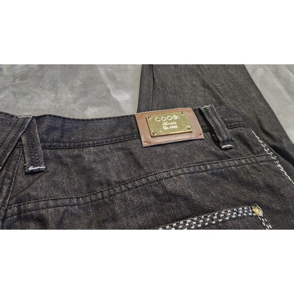 COOGI Australia Men's Black 46X38 Black Embroidered Jeans - Picture 13 of 13
